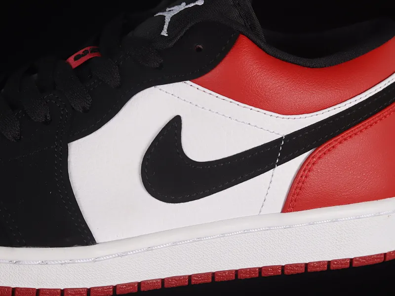 All categories Air Jordan Jordan series basketball shoes Air Jordan 1 Low G version pure original Air Jordan 1 Low AJ1 Joe 1 black toe low-top basketball shoes 553558-116